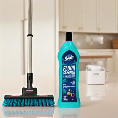 Swilo Floor Cleaner – Powerful Stain Removal & Long-Lasting Freshness | Clear Super Shine- Kills 99.9% Germs*